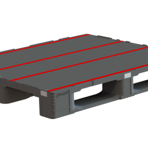 1200 x 1000 mm Pallet rackable to 3000 lbs