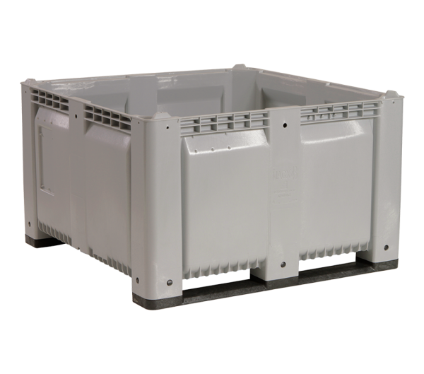 48 x 48 Gray Solid MXBin