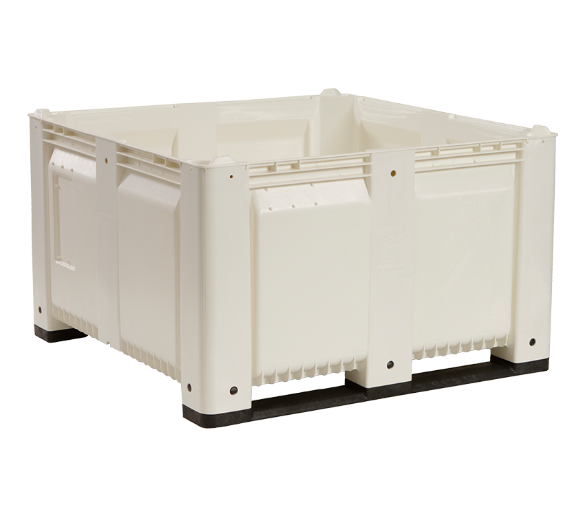 48 x 48 White Solid MXBin