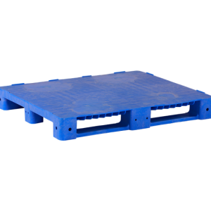 48 x 40 Solid Deck Blue FDA Pallet with lip