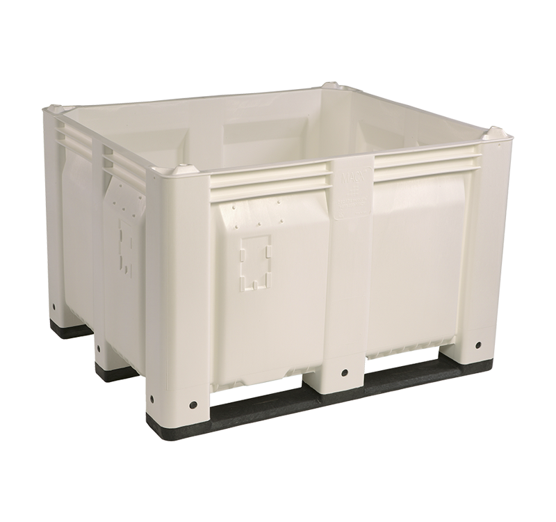 48 x 40 x 31 Solid High Impact Bulk Bin - Runners: Long Side - Image 5