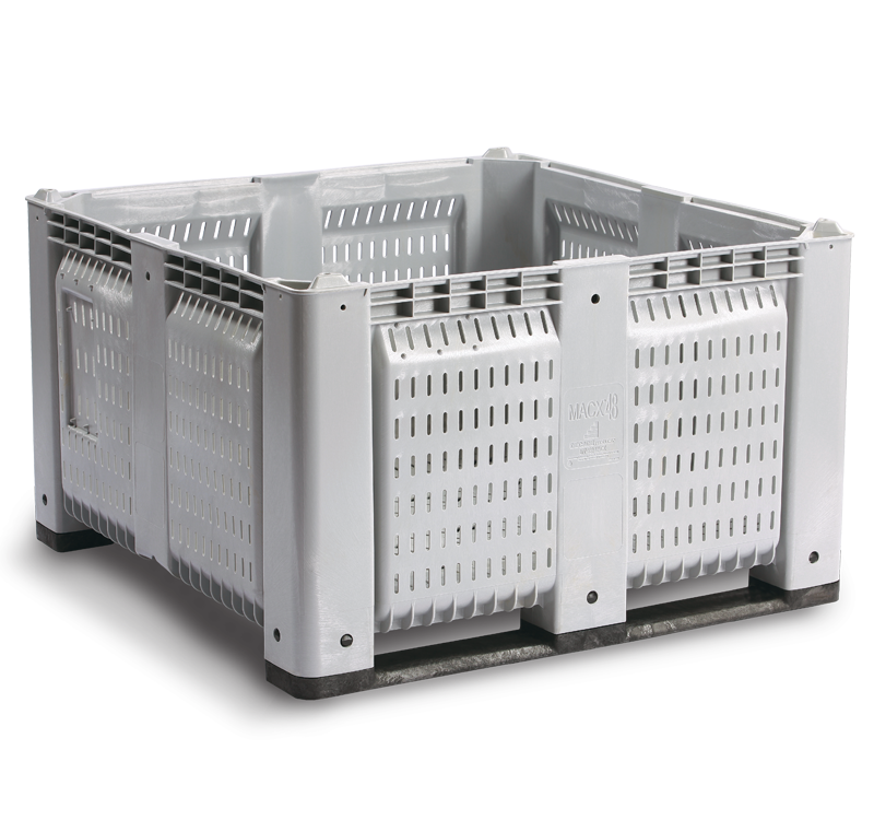 48 x 48 Gray Vented MXBin
