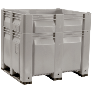 48 x 40 x 46 Gray High Wall Solid Bin