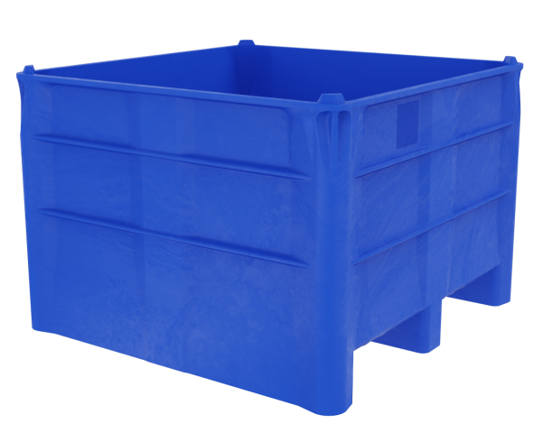 44 x 44 Solid Bin with molded runners