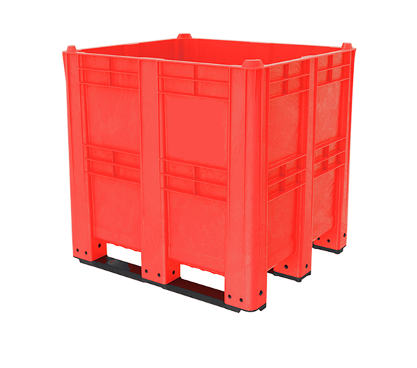 45 x 51 Red Solid Bin