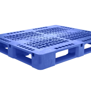 48 x 40 Heavy Duty Blue Vented Reinforced Plastic Pallet