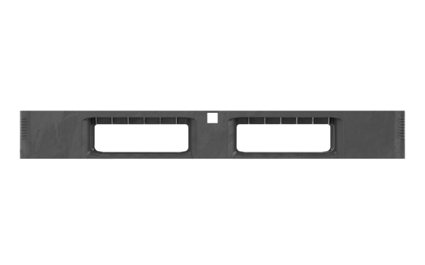 48 x 40 Heavy Duty Vented Reinforced Plastic Pallet - Image 2