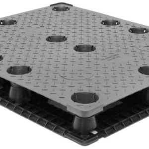 48 x 40 Solid Deck Nestable/Stackable Pallet