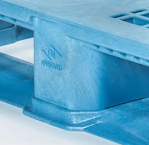 48 x 40 Open Deck Double Leg Pallet - Image 3