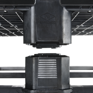 48 x 40 Closed Deck Double Leg Pallet