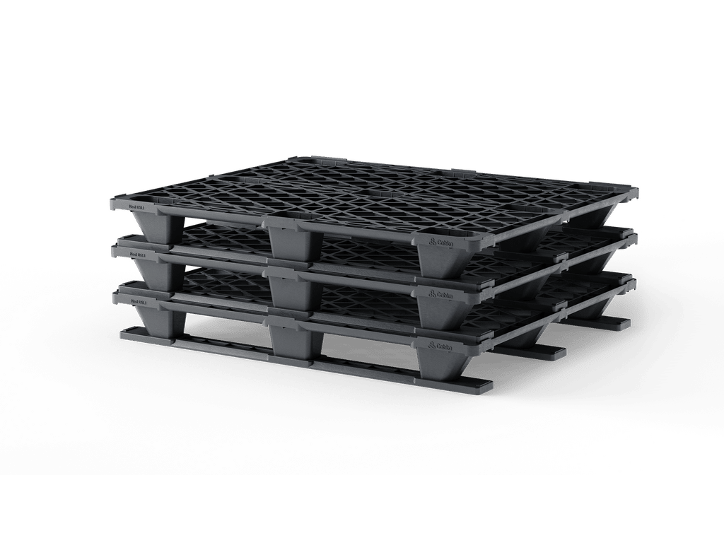 48 x 40 Open Deck Cargo Pallet with 3 Runners - Image 5