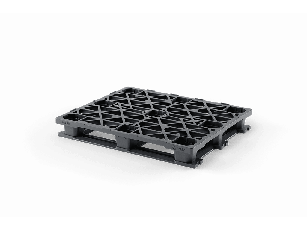 48 x 40 Open Deck Medium Duty Pallet with 6 runners