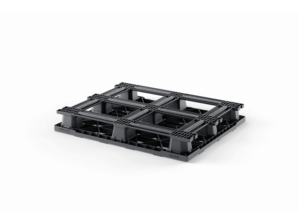 48 x 40 Open Deck Medium Duty Pallet with 6 runners - Image 2