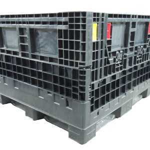 48 x 44.5 x 33 Storage Bottom Plastic Pallet Container