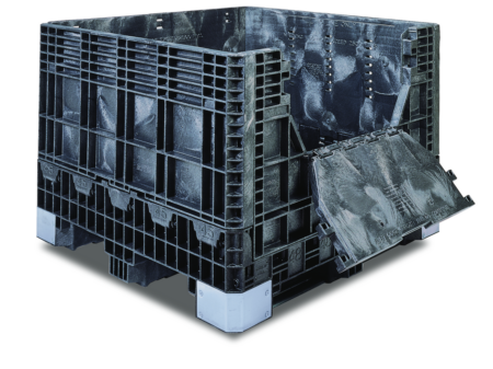 48 x 45 x 34 Steel Reinforced Collapsible Container