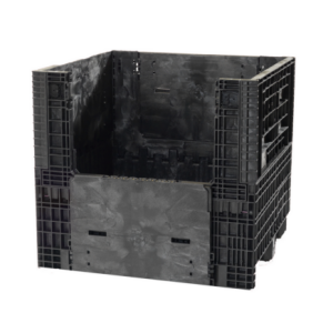 48 x 45 x 44 Deep Door Collapsible Pallet Container