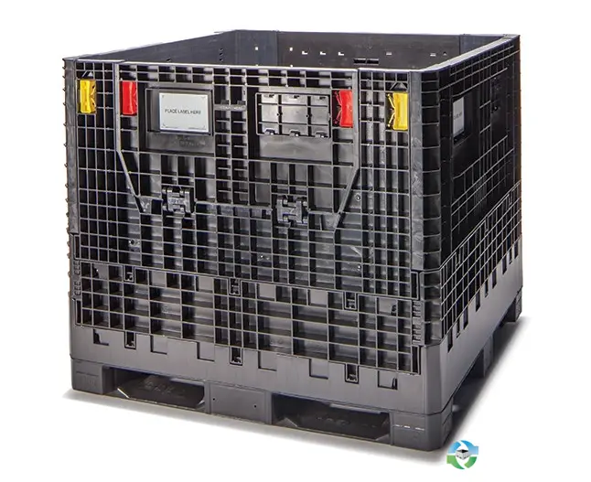 48 x 44.5 x 42 Plastic Pallet Container