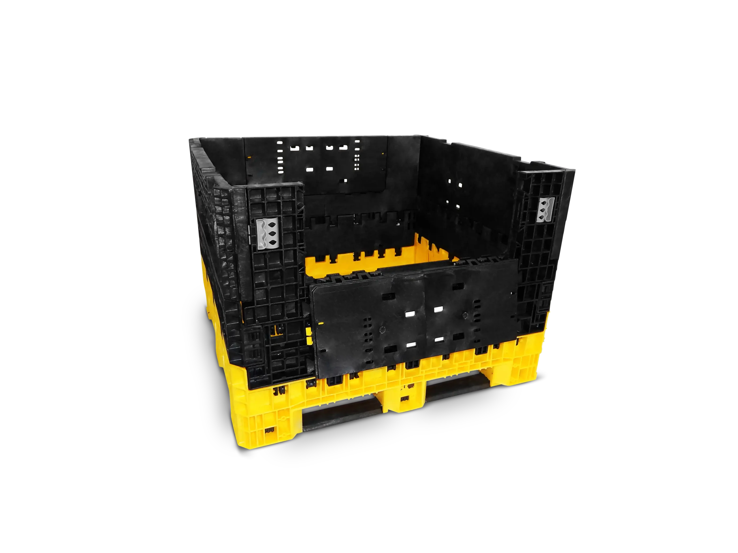48 x 45 x 34 Storage Bottom Collapsible Pallet Container - Image 5