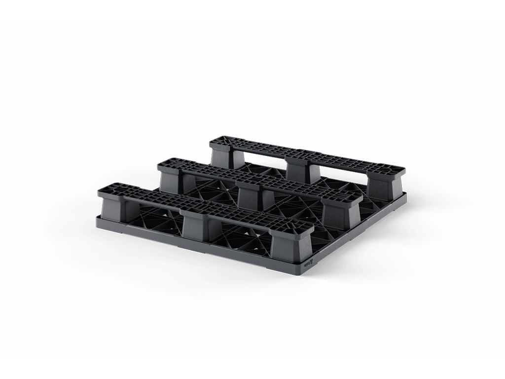 43 x 43 Open Deck 3 Runner Container Pallet - Image 2