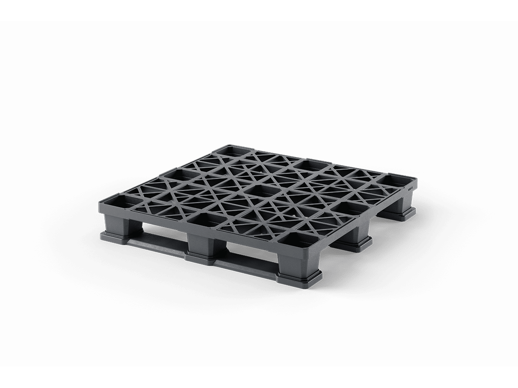 43 x 43 Open Deck 3 Runner Container Pallet