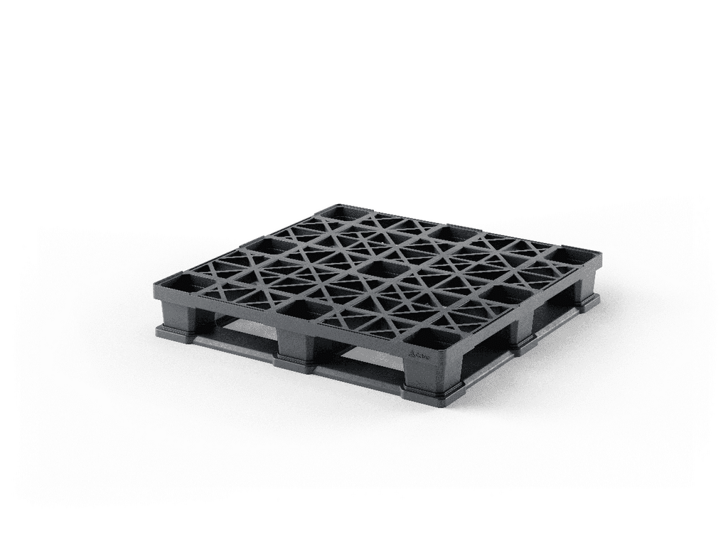 43 x 43 Open Deck 6 Runner Container Pallet