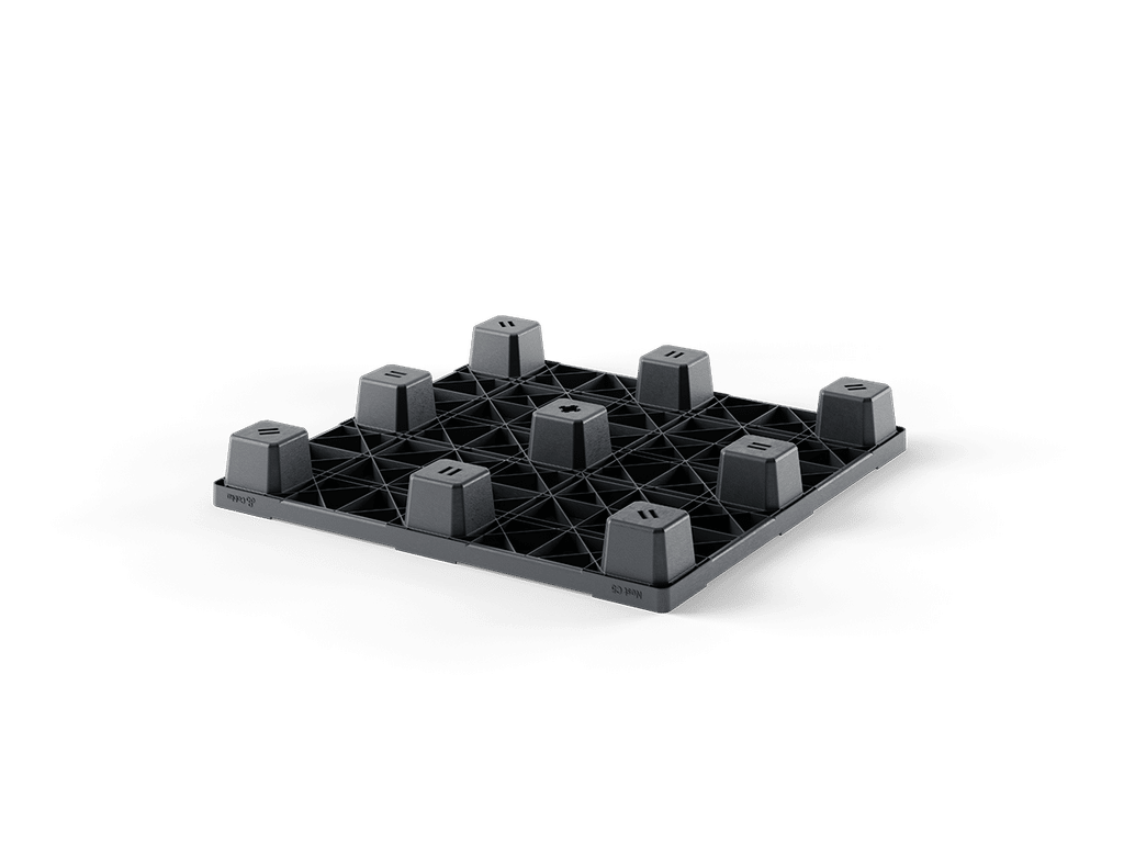 43 x 43 Closed Deck Nestable Container Pallet - Image 2