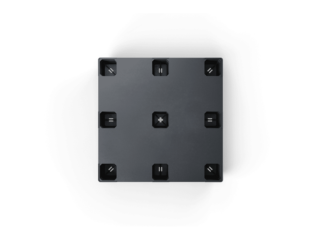 43 x 43 Closed Deck Nestable Container Pallet - Image 3