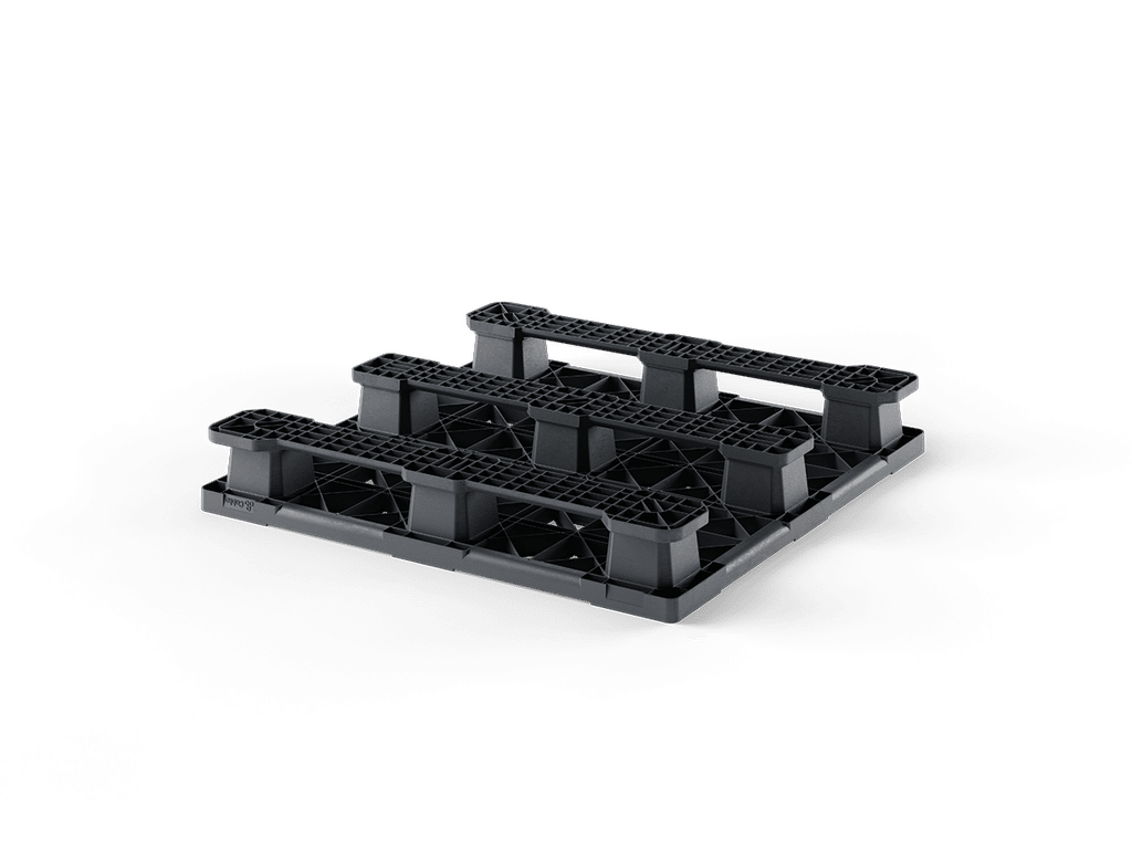 45 x 45 Open Deck 3 Runner Container Pallet - Image 2