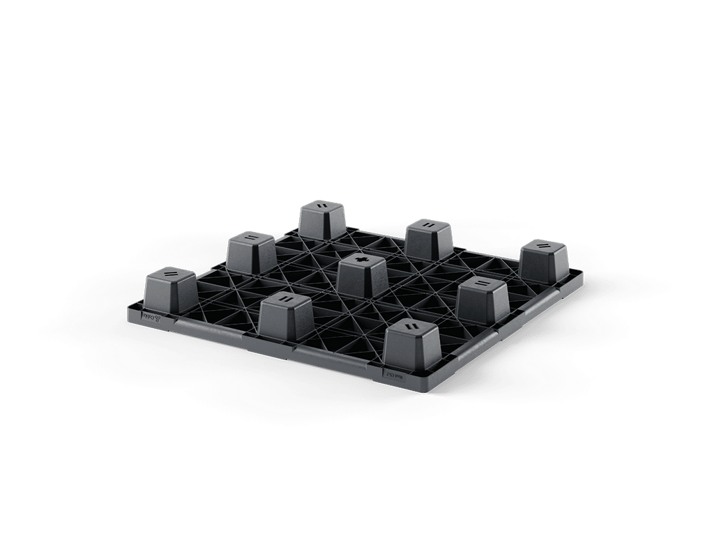 45 x 45 Closed Deck Nestable Container Pallet - Image 2