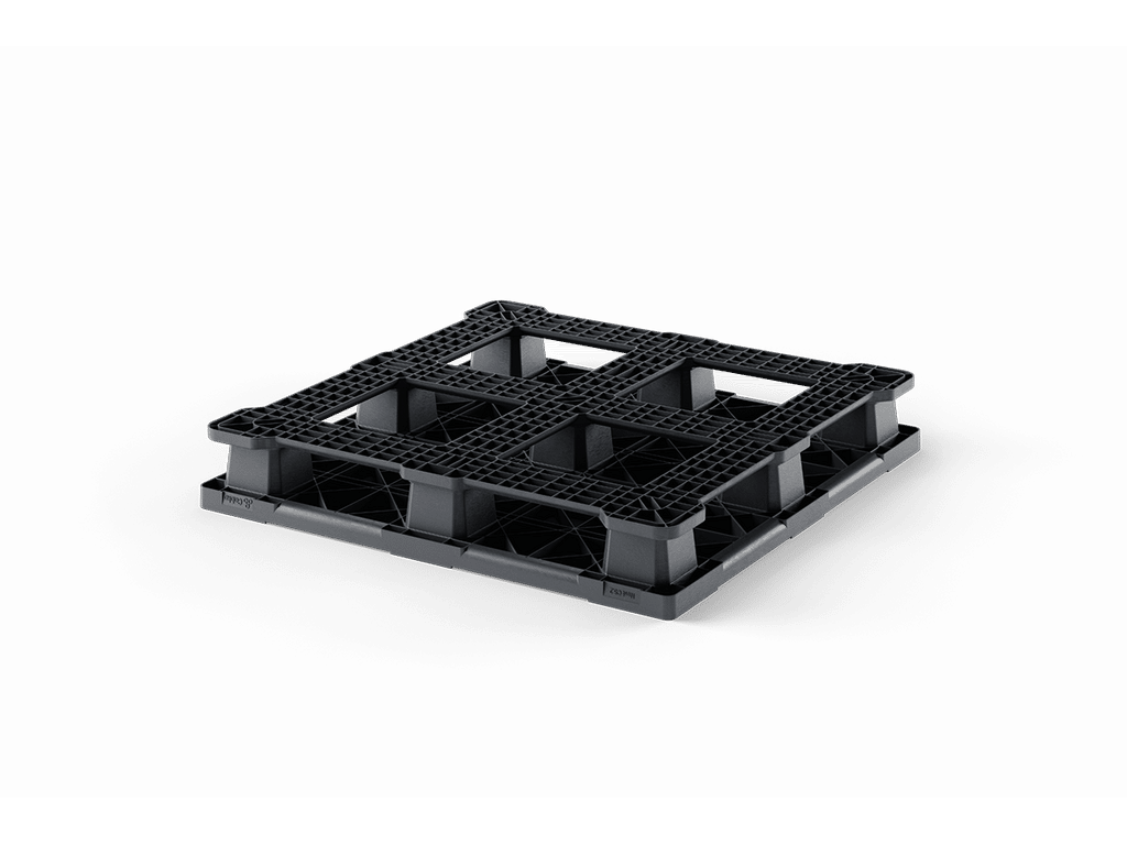 45 x 45 Closed Deck 6 Runner Container Pallet - Image 2