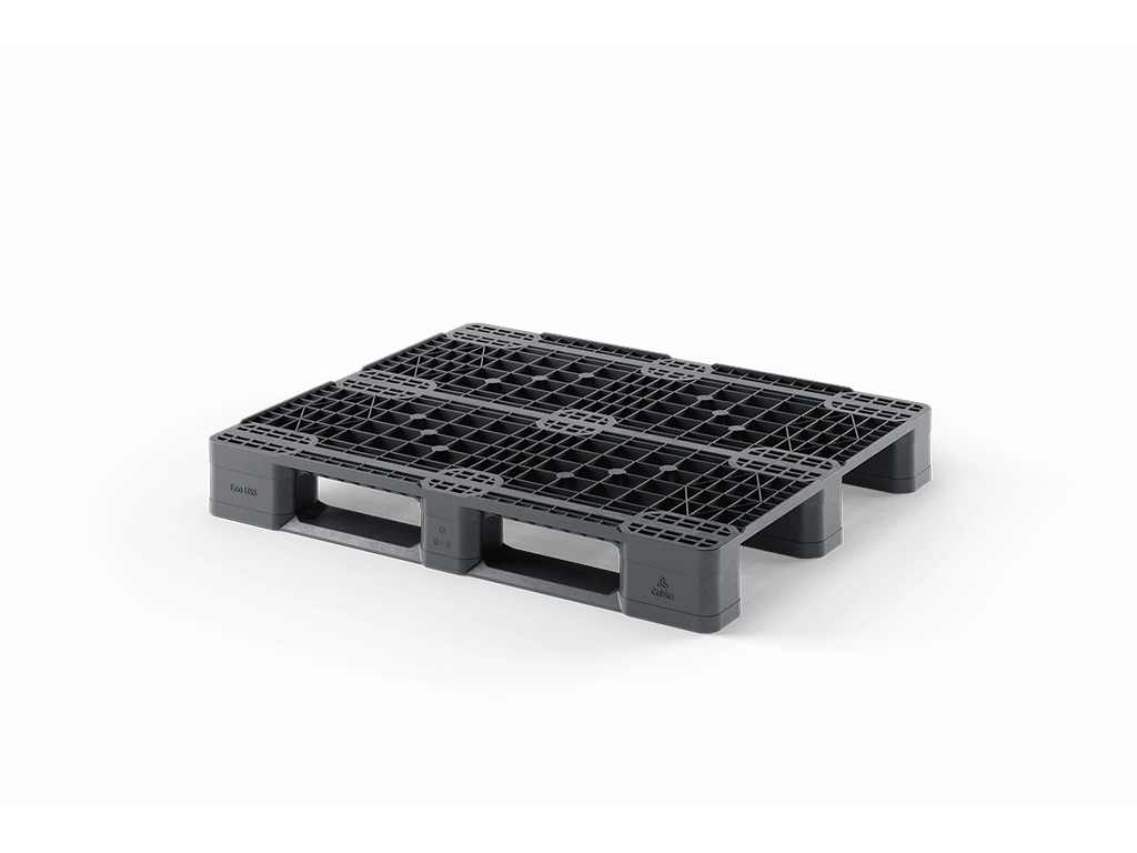 48 x 40 Rackable 3 Runner Pallet with Metal Rods