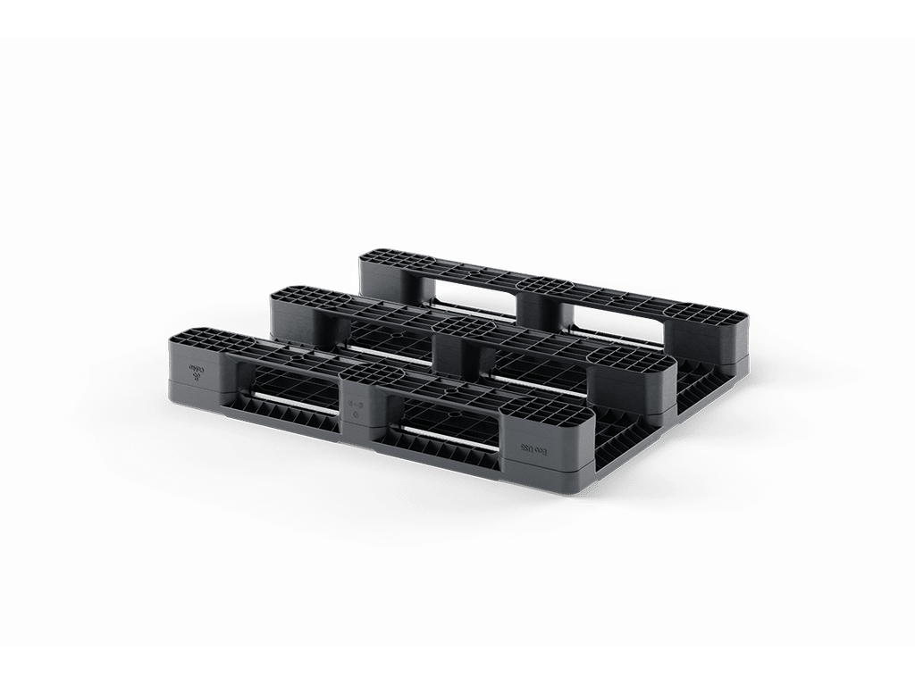 48 x 40 Rackable 3 Runner Pallet with Metal Rods - Image 2