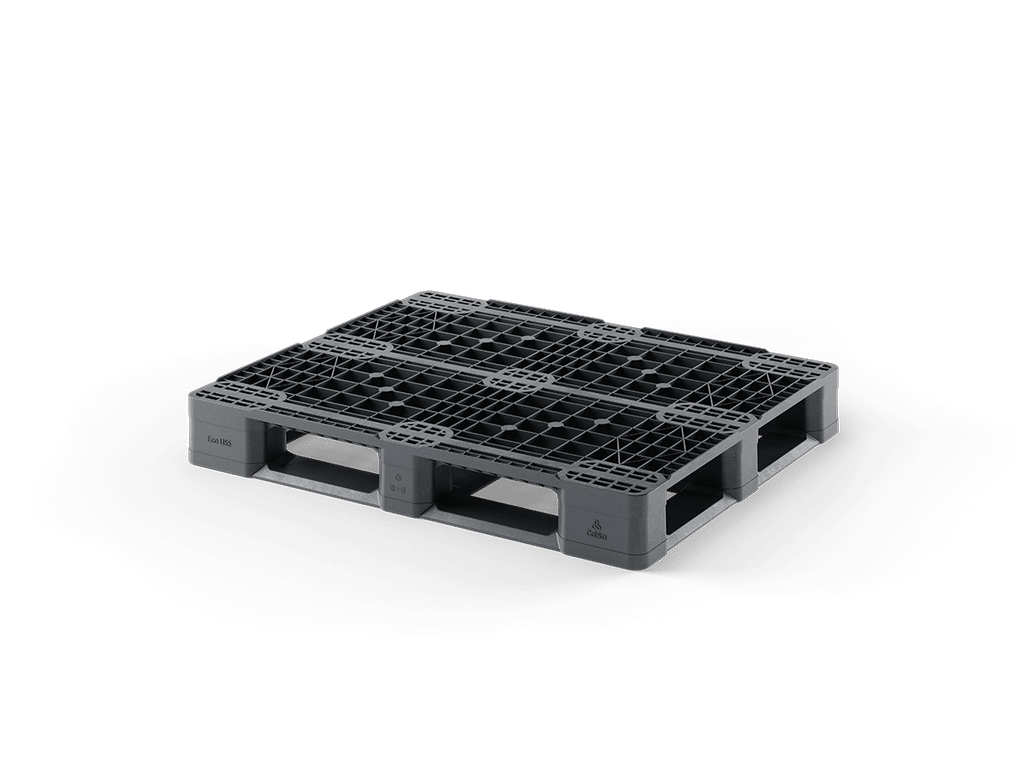 48 x 40 Rackable 6 Runner Pallet with Metal Rods