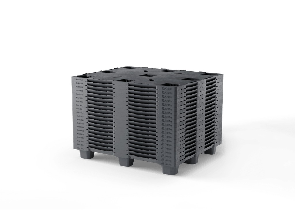 48 x 40 Closed Deck Nestable Pallet - Image 4