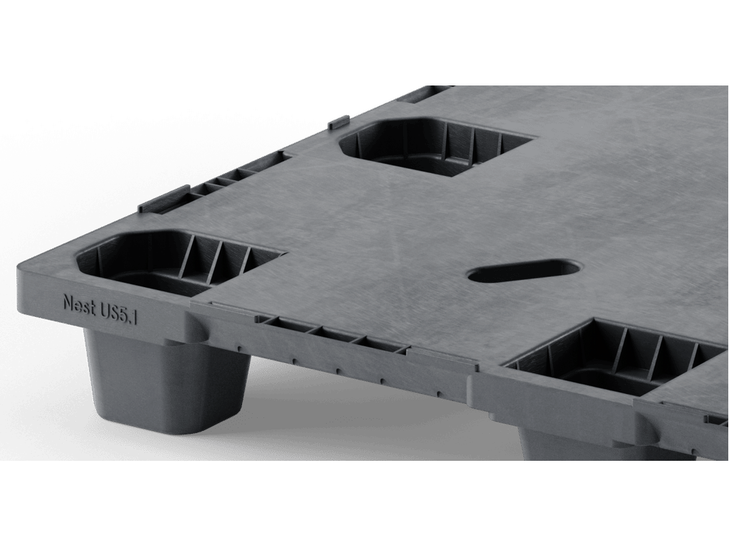 48 x 40 Closed Deck Nestable Pallet - Image 5