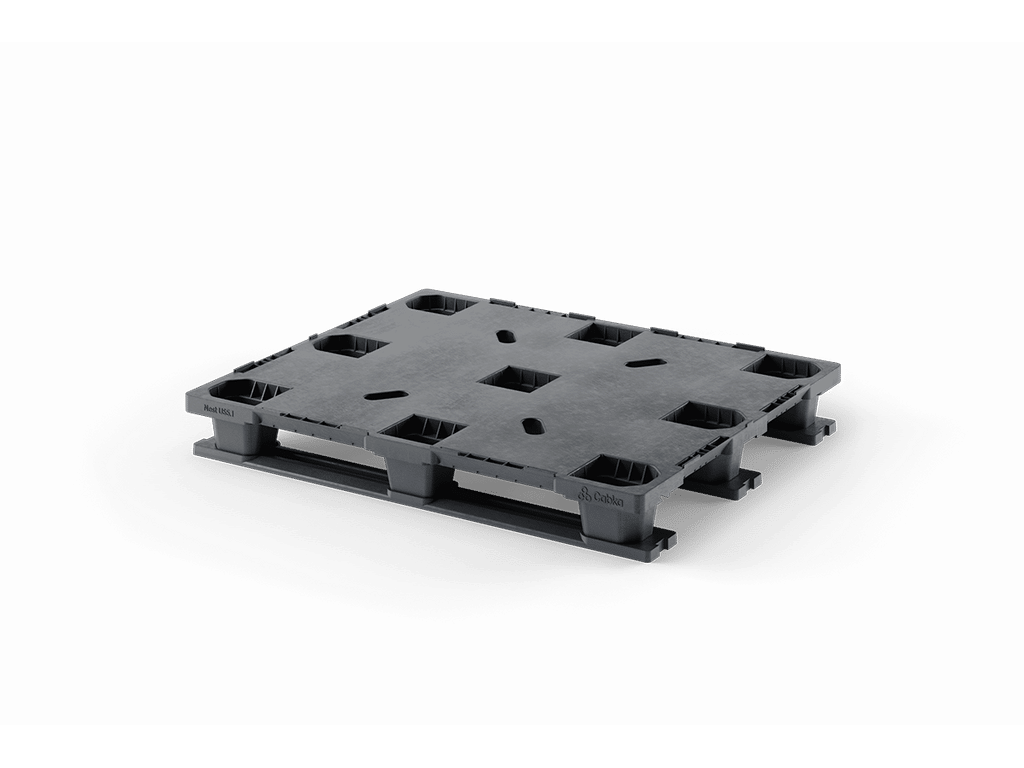 48 x 40 Closed Deck 3 Runner Pallet