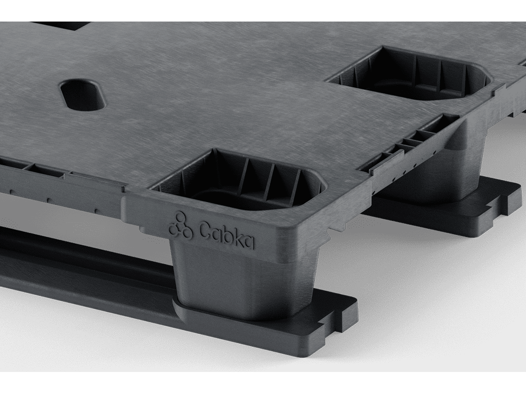 48 x 40 Closed Deck 3 Runner Pallet - Image 4