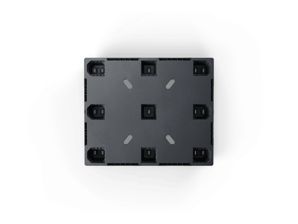 48 x 40 Closed Deck 6 Runner Pallet - Image 3