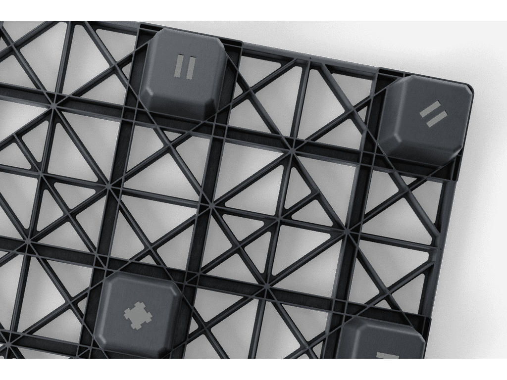 43 x 43 Open Deck Container Pallet - Image 5