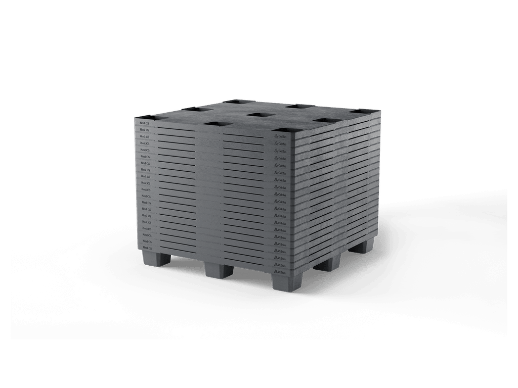 43 x 43 Closed Deck Nestable Container Pallet - Image 5