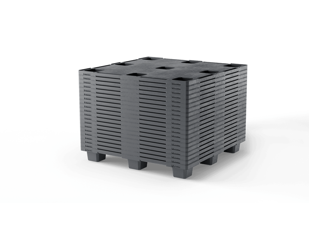 45 x 45 Closed Deck Nestable Container Pallet - Image 5