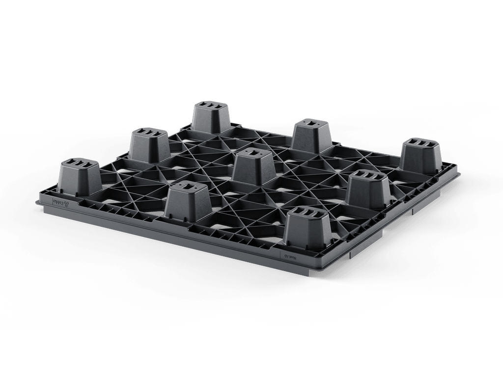 48 x 45 Open Deck Nestable Pallet - Image 2