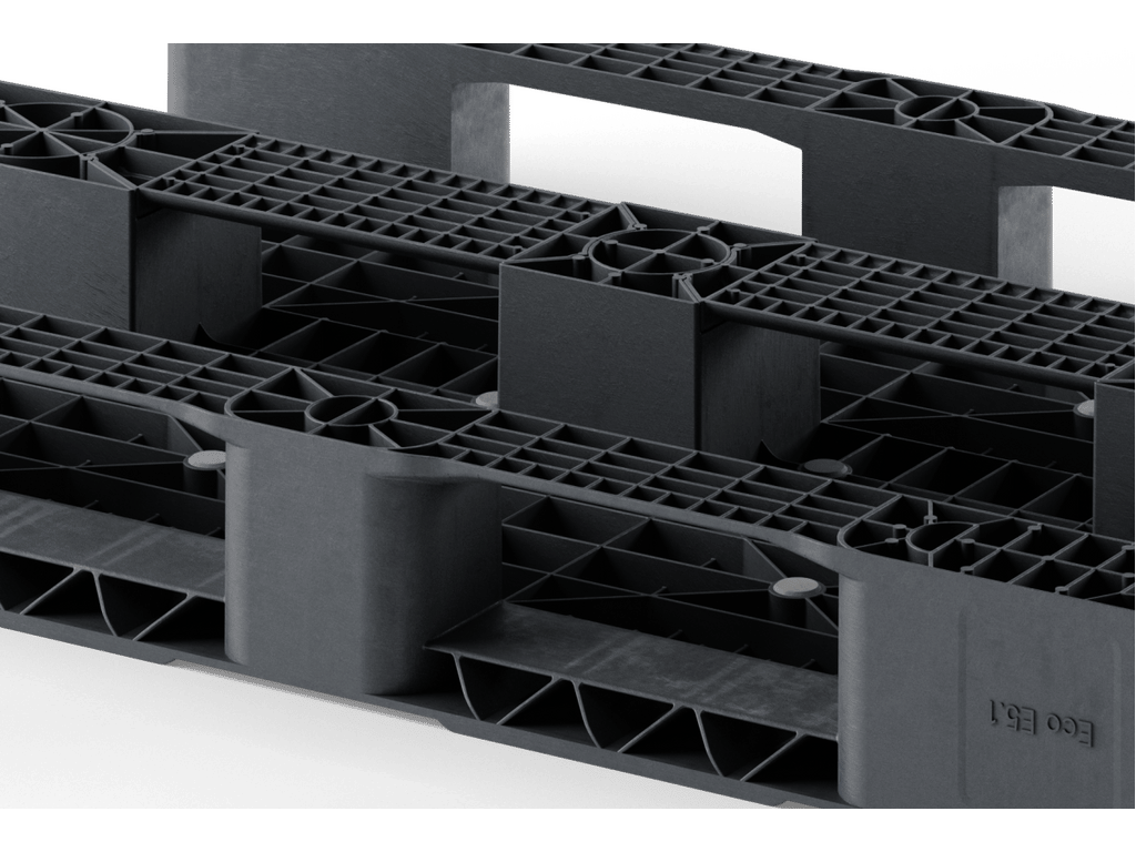47 x 32 Closed Deck 3 Runner Rackable Pallet - Image 4