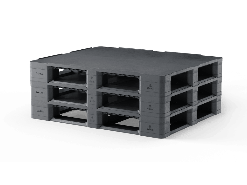 48 x 40 Closed Deck Rackable Pallet with Metal Rods - Image 5