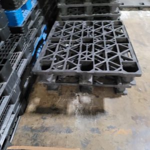 Used 48 x 40 Cabka brand – 3 runner pallets