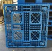 Used 43 x 43 Stackable Plastic Pallets