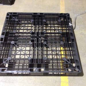 Used 43 x 43 Plastic Stackable Pallets