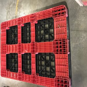 All types of used stackable 44 x 56 pallets available as well as top frames