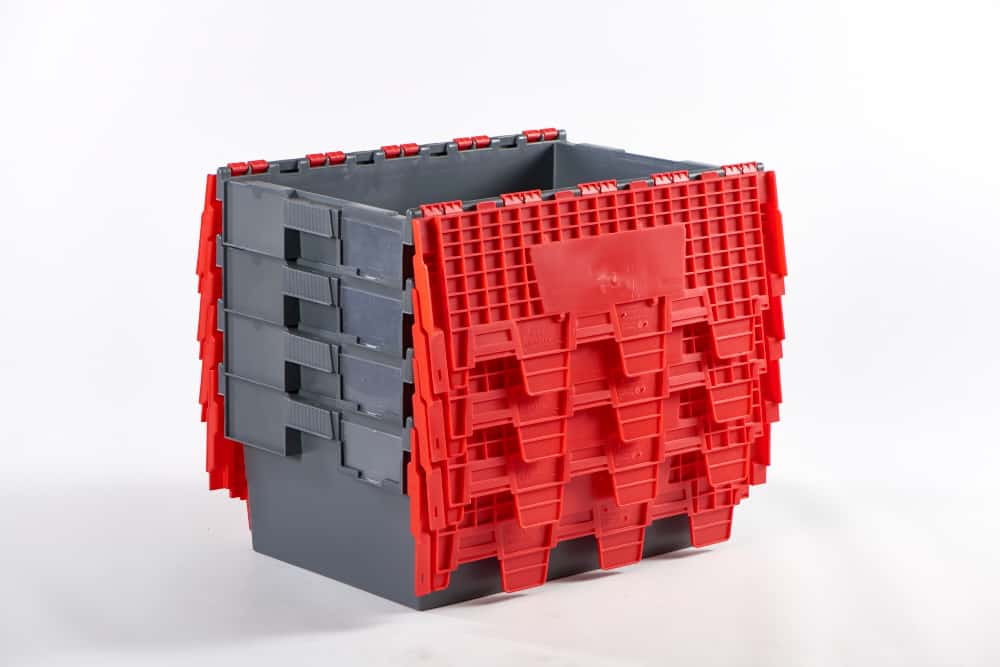 24 x 16 x 13 Attached Lid Container - Image 2