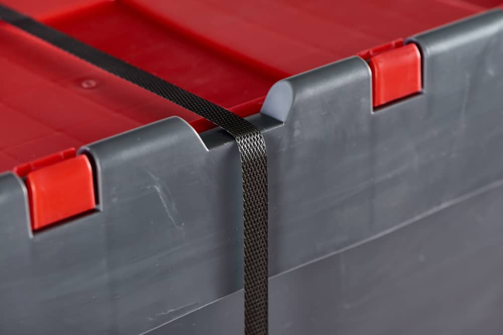 24 x 16 x 13 Attached Lid Container - Image 4